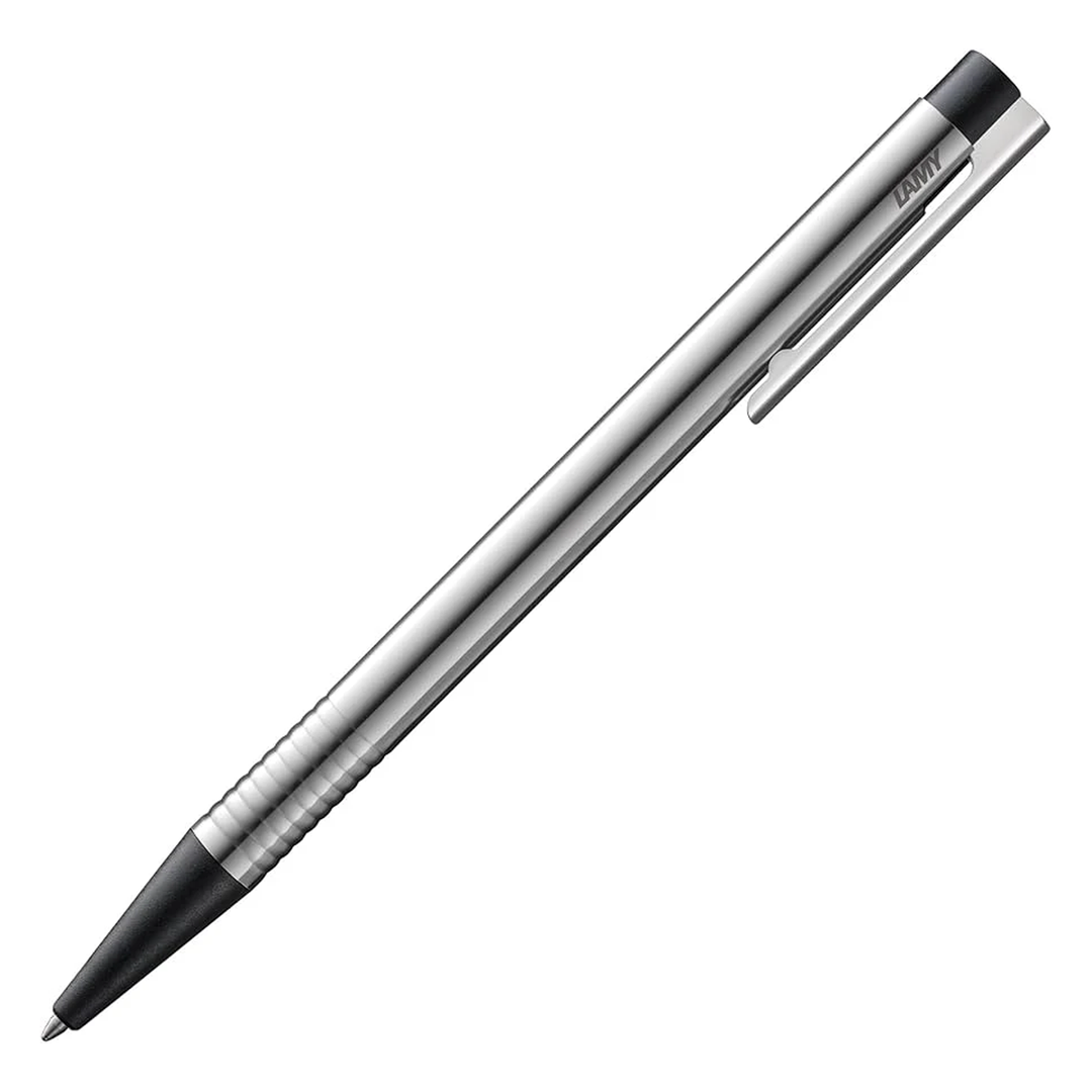 Lamy Logo M+ Stainless Steel w/ Matte Black - Ballpoint