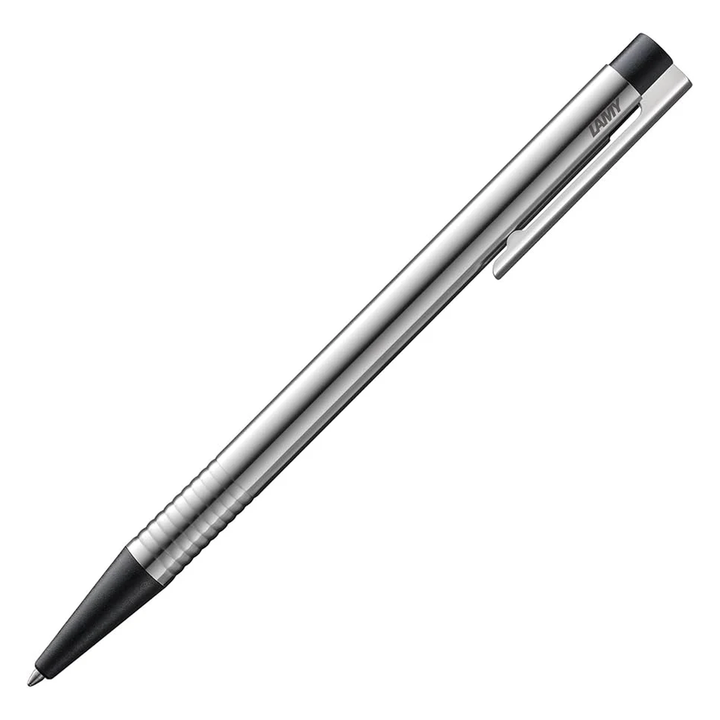 Lamy Logo M+ Stainless Steel w/ Matte Black - Ballpoint