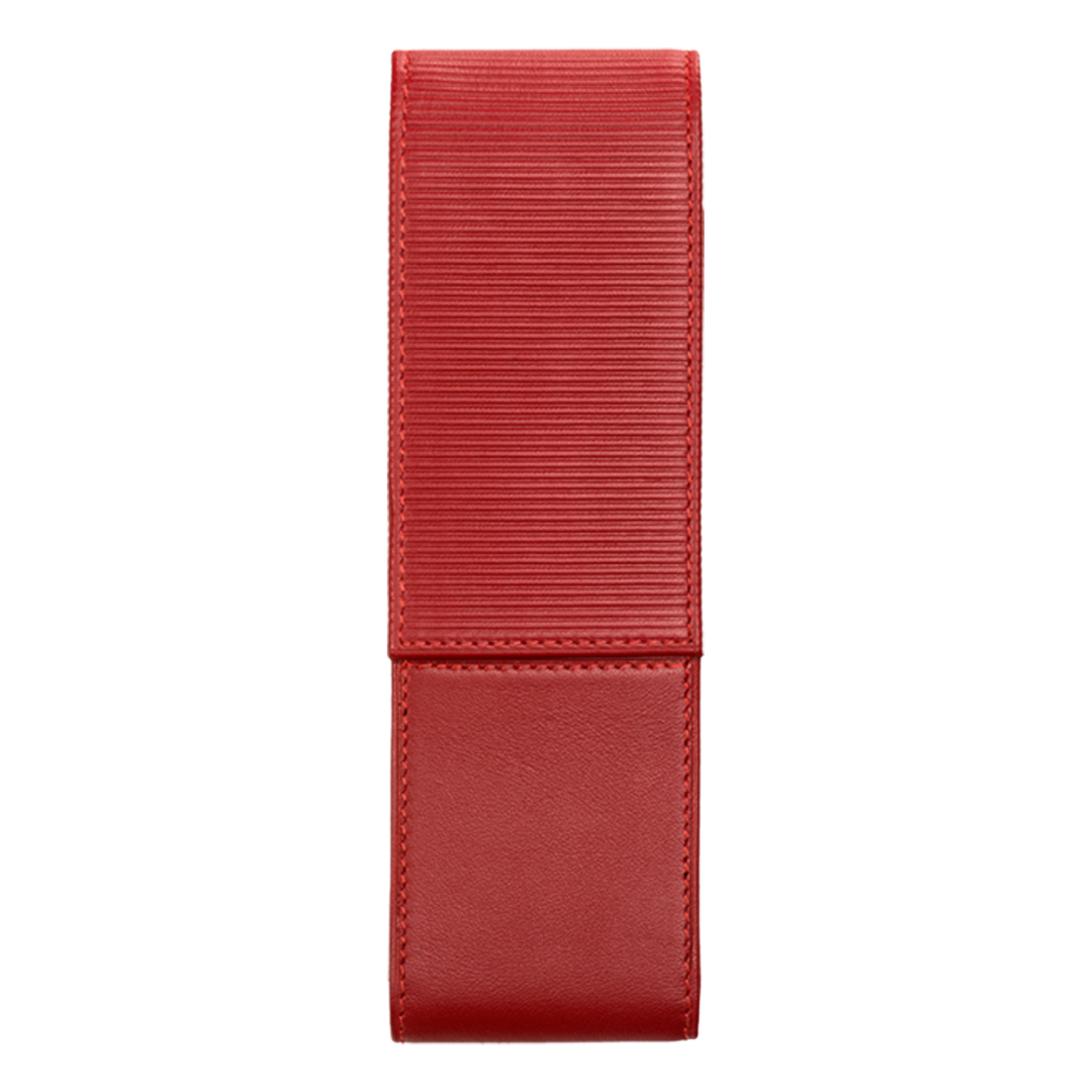 LAMY Red Nappa Leather 2 Pen Case