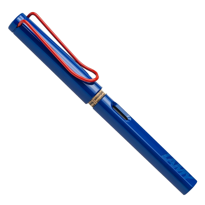 Lamy Safari Fountain Pen - Blue/Red