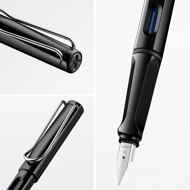 Lamy Safari Fountain Pen - Shiny Black