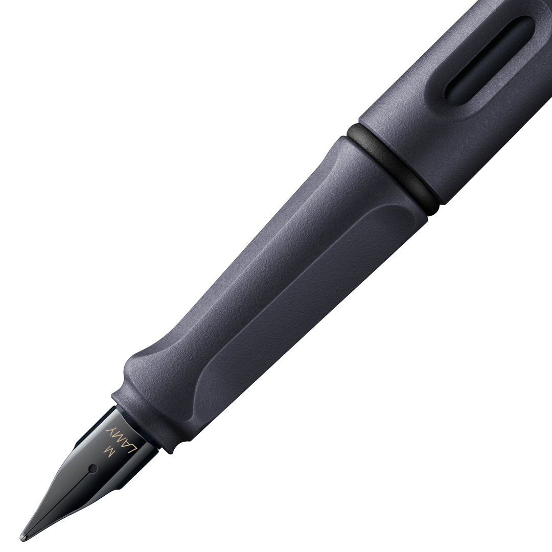 LAMY safari Steel Black - Fountain Pen