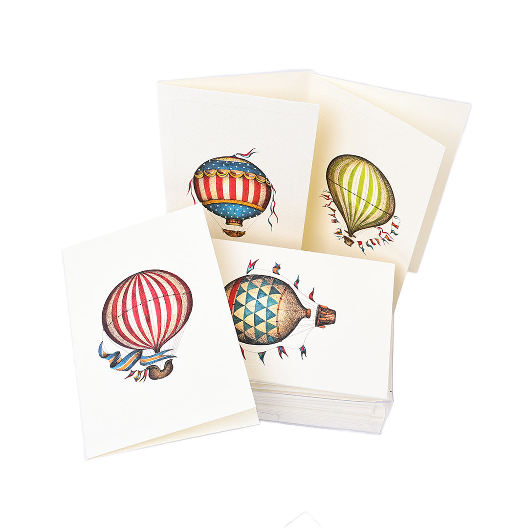 Rossi 1931 Italian Stationery - Air Balloon Folded Notecards