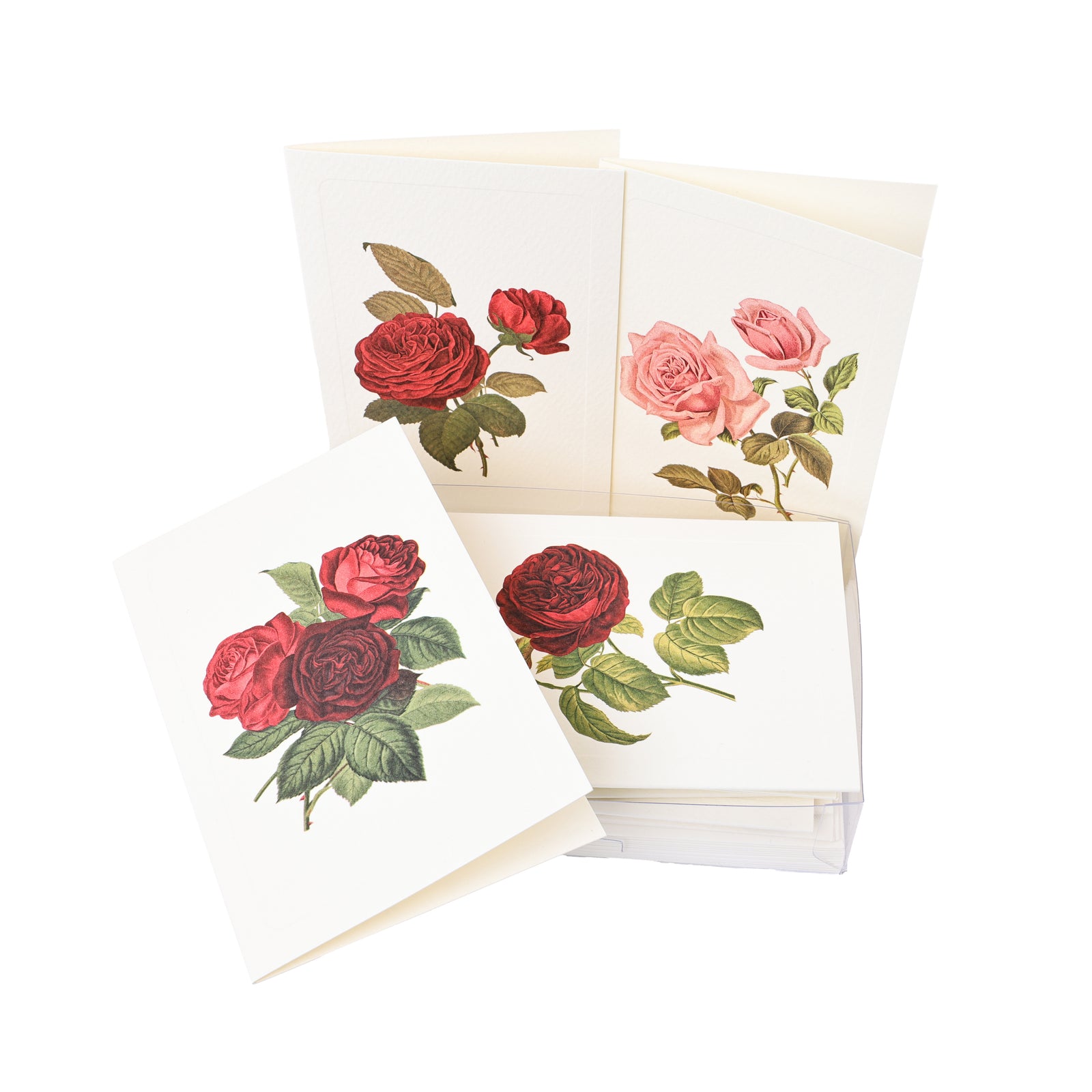 Rossi rose folded notecards