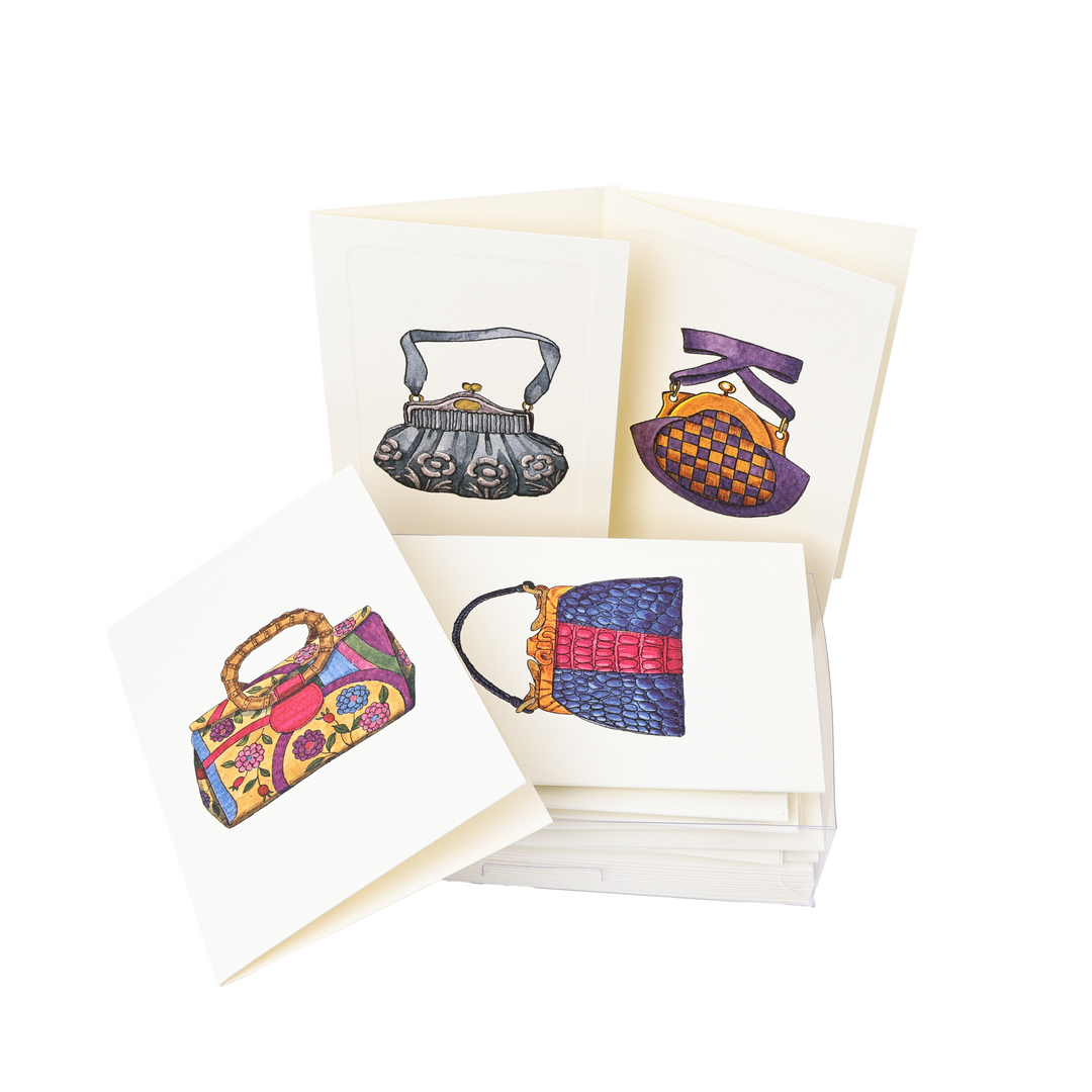 Rossi 1931 Italian Stationery - Purses Folded Notecards
