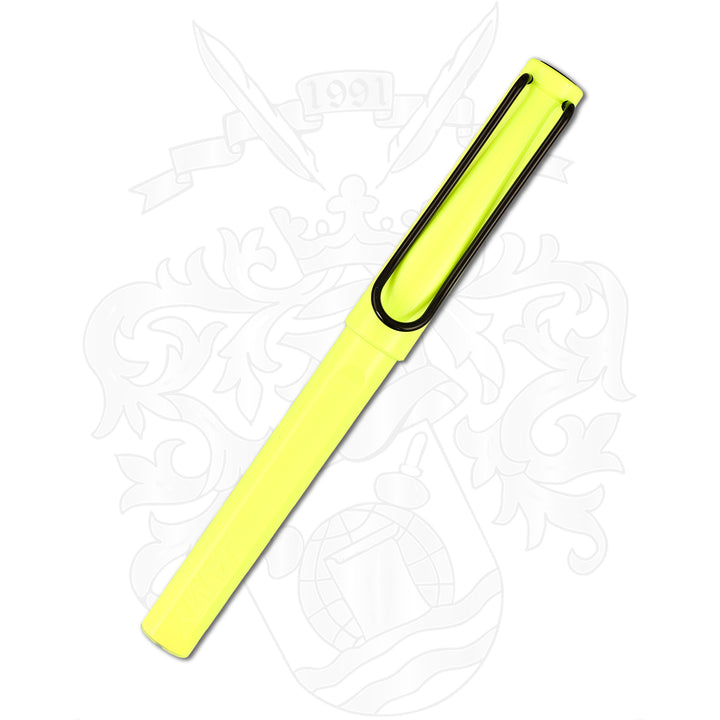 Lamy Safari Neon Yellow Rollerball Pen - Special Edition