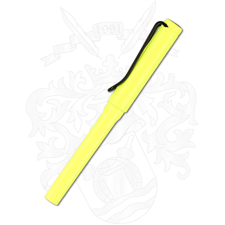 Lamy Safari Neon Yellow Rollerball Pen - Special Edition