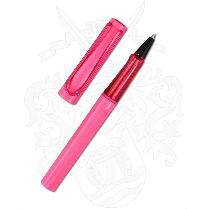 Lamy Safari Neon Pink Rollerball Pen - Special Edition