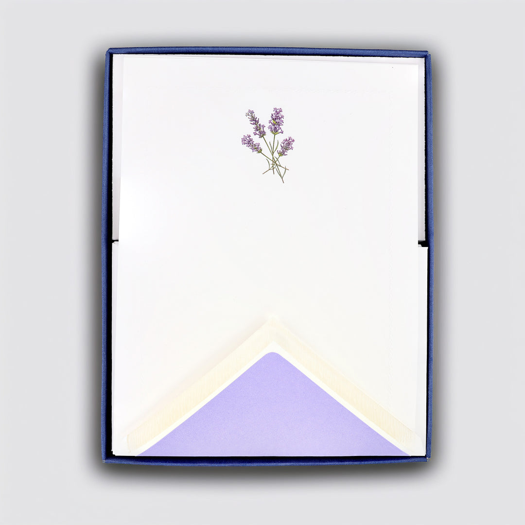 Lavender Correspondence Set 6.75" x 9.75"  (10ct.) | Rossi 1931 Stationery