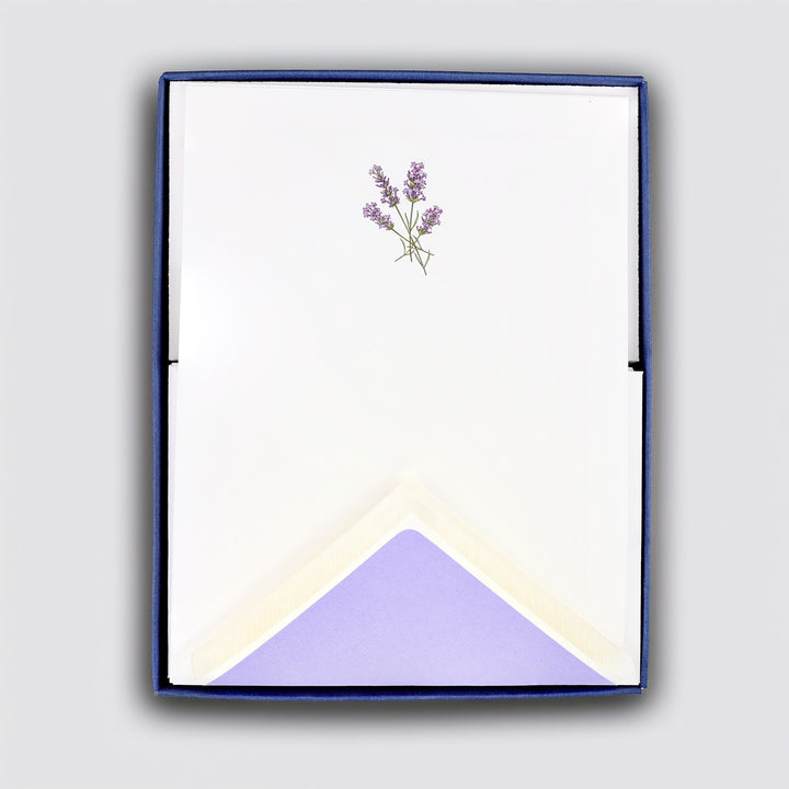 Lavender Correspondence Set 6.75" x 9.75"  (10ct.) | Rossi 1931 Stationery