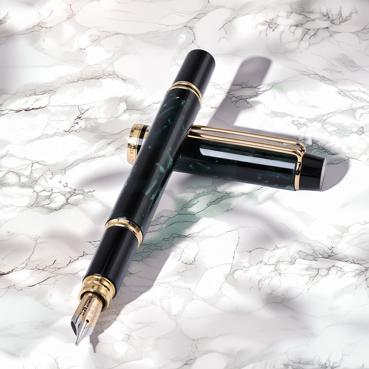 Waterman Le Man 200 Rhapsody Green Marbled Fountain Pen