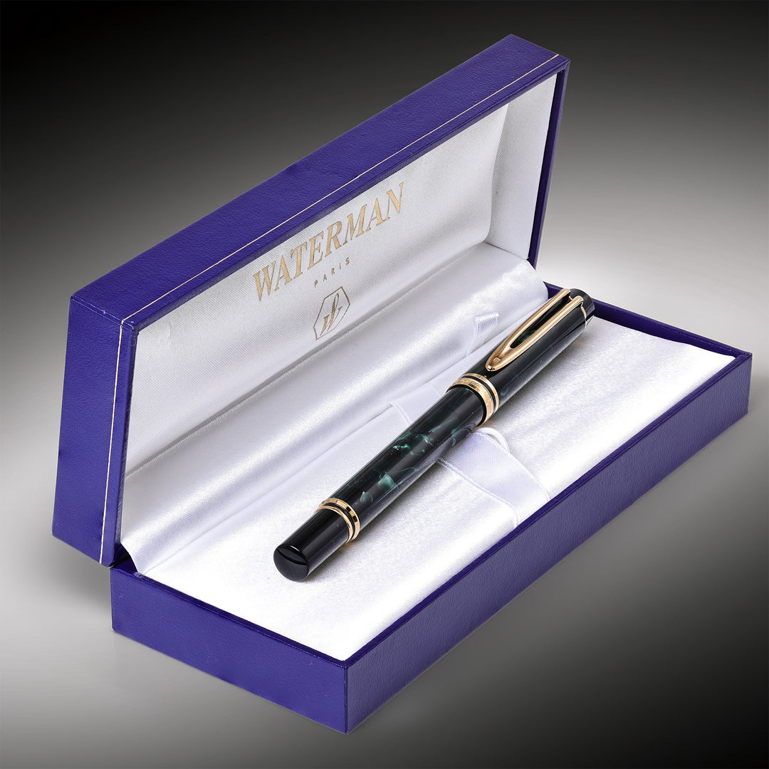 Waterman Le Man 200 Rhapsody Green Marbled Fountain Pen
