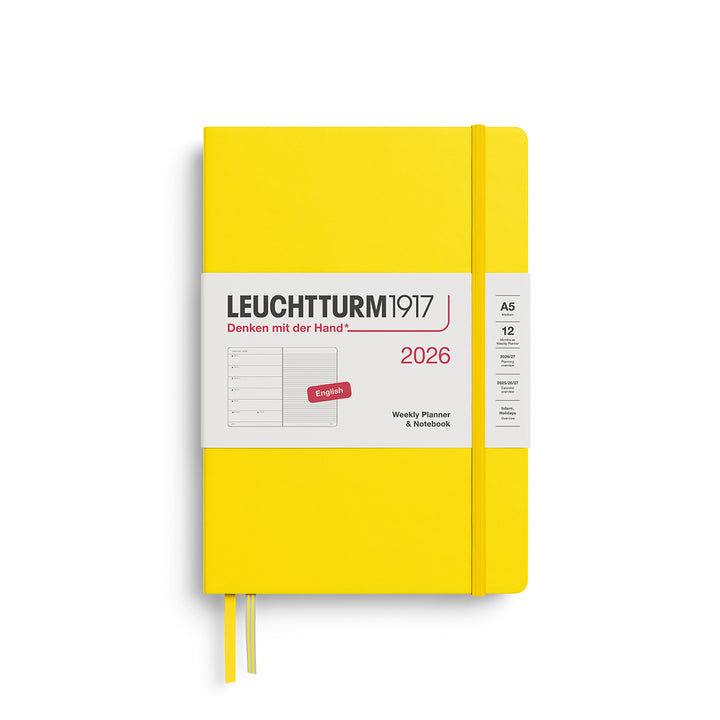 Leuchtturm Weekly Planner & Notebook 2026