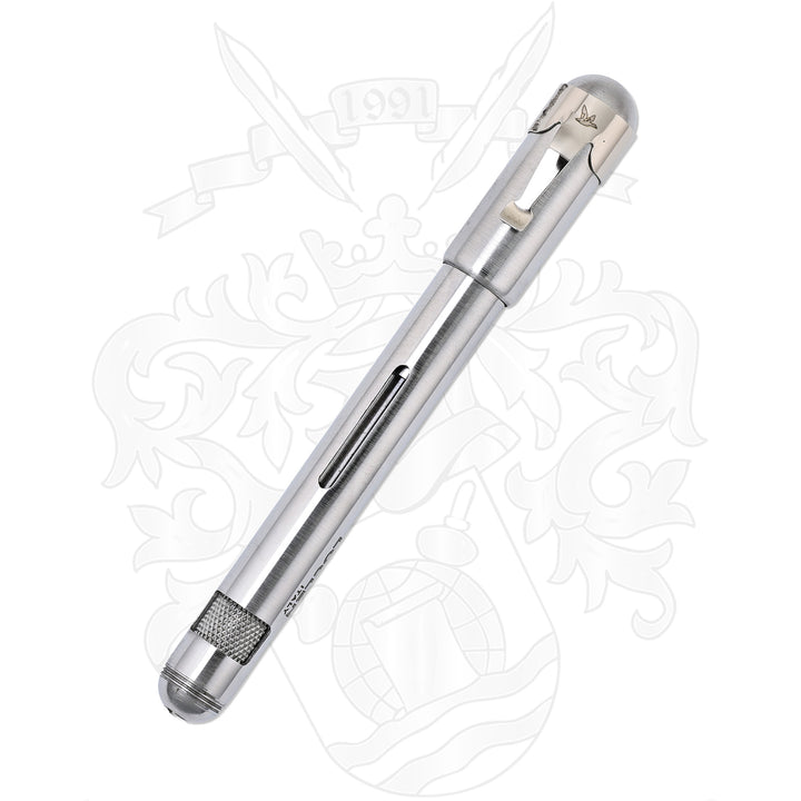 LOCLEN Electa Fountain Pen - Brushed Chrome