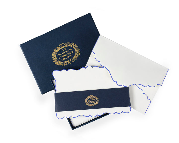 Grosvenor Cards & Envelopes - Ecru Tanzanite (10ct.)