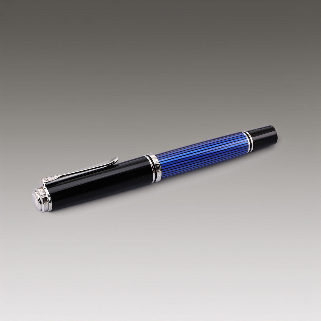 Pelikan M805 Blue/Black Foutain Pen