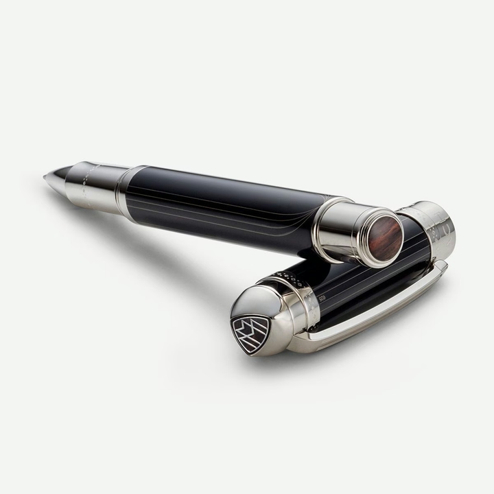 Maybach The Peak I Flow Lines Lustrous Midnight Black Platinum - Rollerball