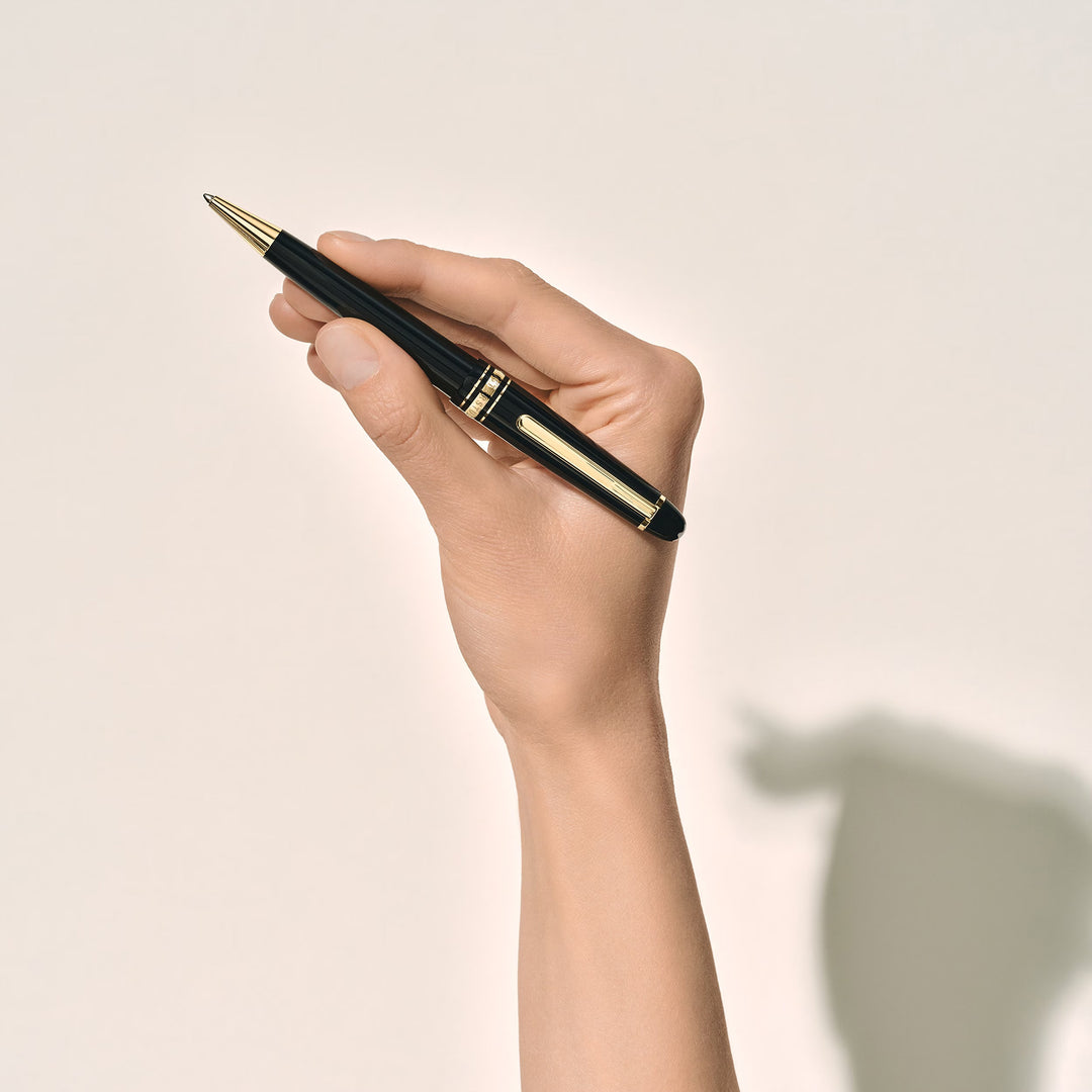 Montblanc Meisterstück Ballpoint Pen - Black with Gold Trim