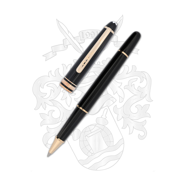 Montblanc Meisterstück Gold Classique Rollerball (engraving on the clip)