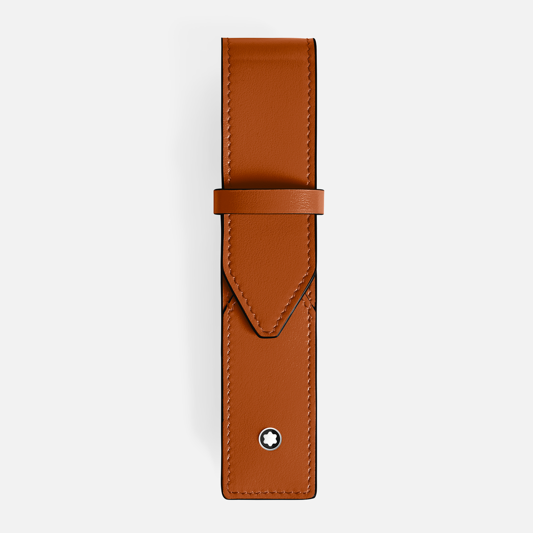 Montblanc 1-Pen Pouch - Rust