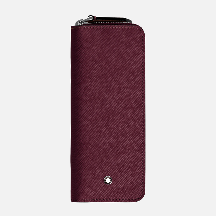 Montblanc Sartorial 2-Pen Pouch w/Zipper - Cassis