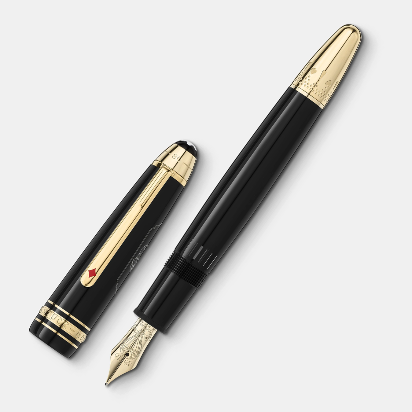 Montblanc Meisterstück Around the World in 80 Days Year 2 LeGrand Fountain Pen by Mont Blanc