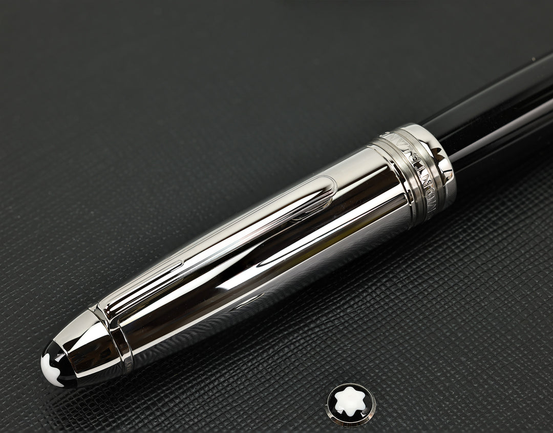 Montblanc Meisterstueck 146 Doue Steel and Precious Resin Fountain Pen