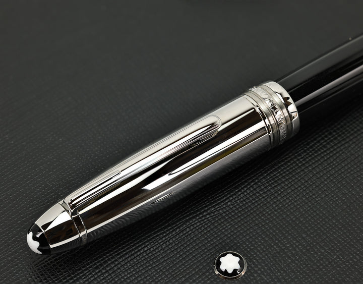 Montblanc Meisterstueck 146 Doue Steel and Precious Resin Fountain Pen