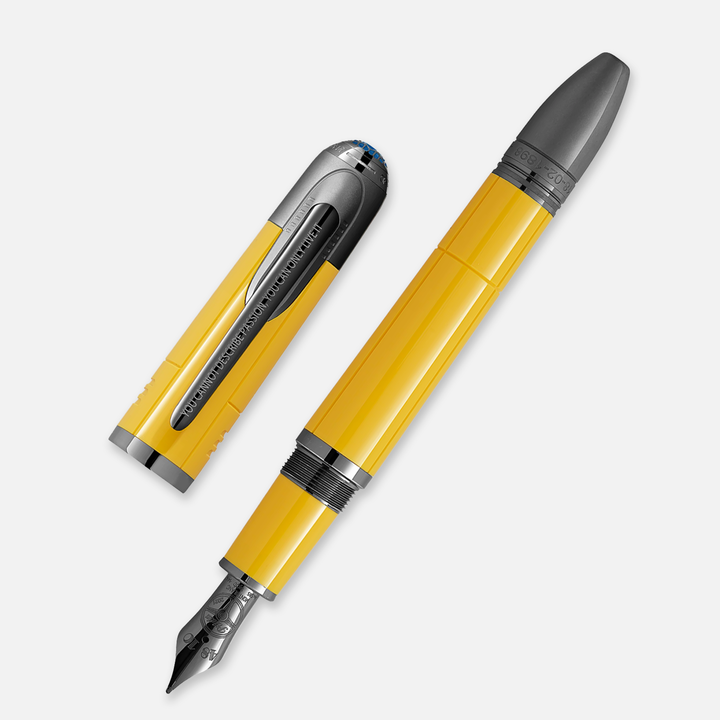 Montblanc Great Characters Enzo Ferrari Special Edition Giallo Modena Fountain Pen