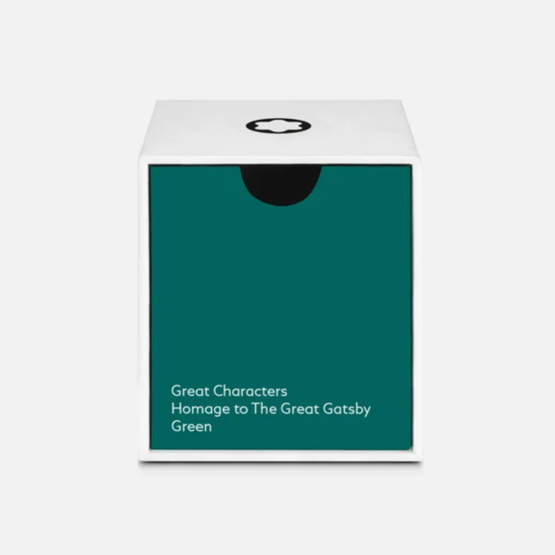 Montblanc Great Characters Homage To Great Gatsby 50ml Ink Bottle - Green
