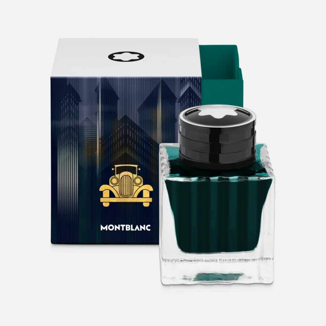 Montblanc Great Characters Homage To Great Gatsby 50ml Ink Bottle - Green