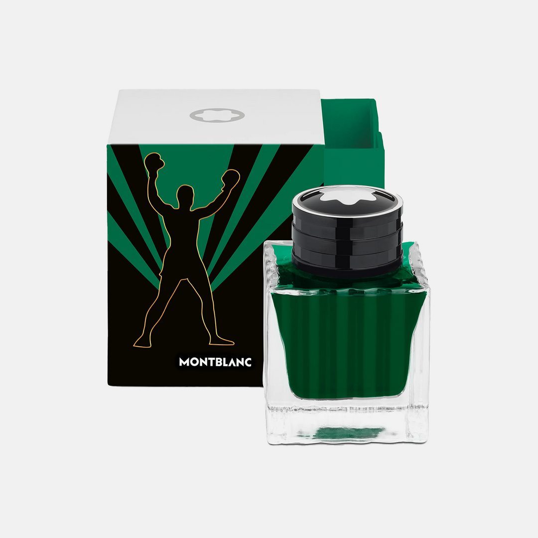 Montblanc Great Characters Muhammad Ali 50ml Ink Bottle - Green