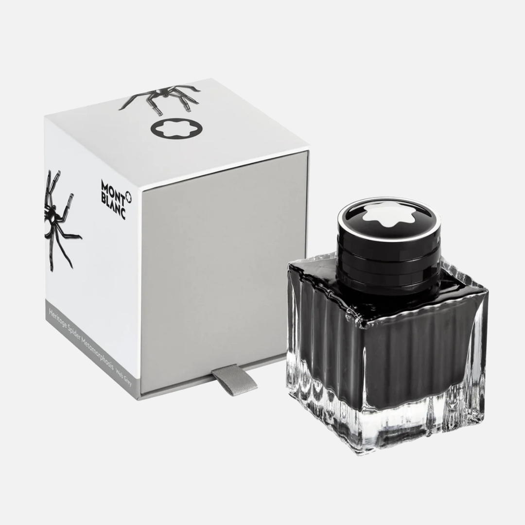 Montblanc Heritage Spider Metamorphosis Web Grey 50ml Ink Bottle