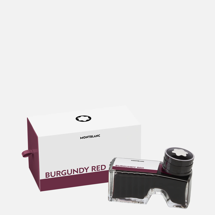 Montblanc 60ml Ink Bottle in Burgundy Red by Mont Blanc. 