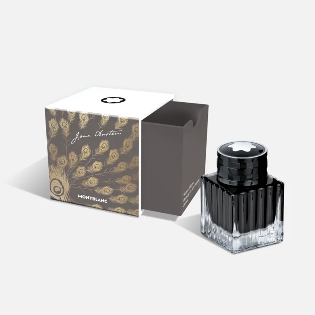 Montblanc Homage to Jane Austen 50ml Ink Bottle - Umber