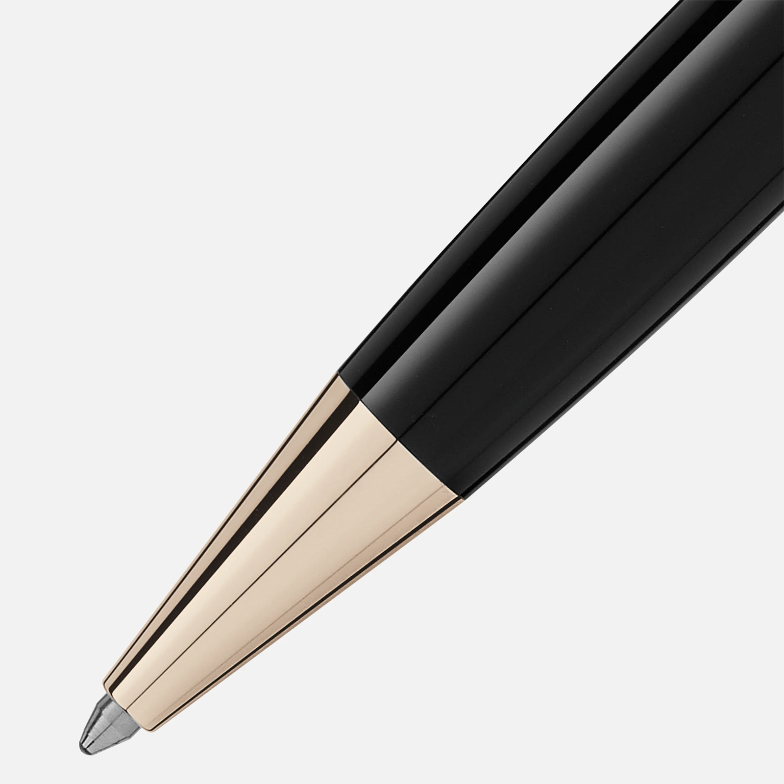 Montblanc Meisterstück Doué Classique Geometry Ballpoint Pen in Champagne Gold by Mont Blanc