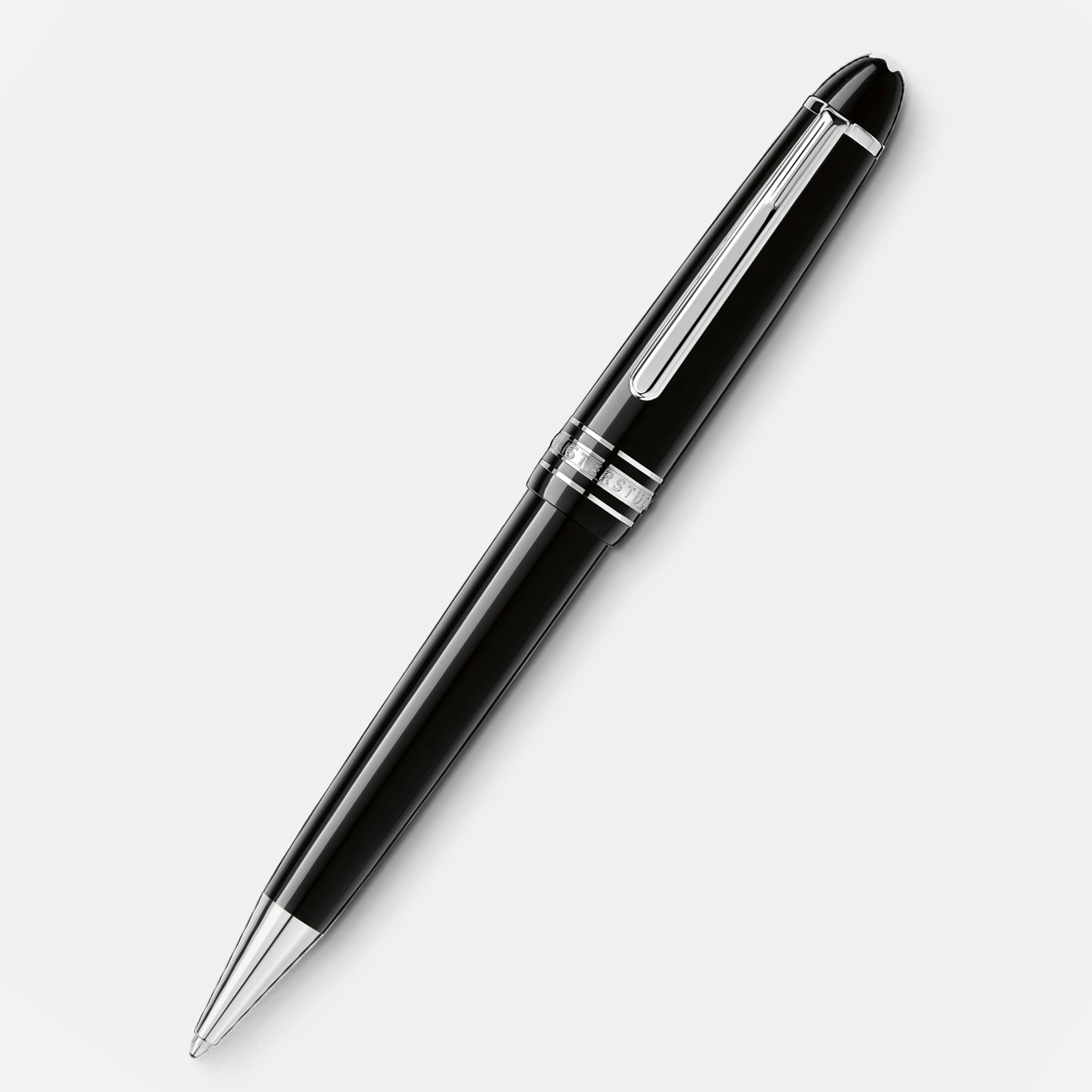 Montblanc Meisterstück Midsize Platinum-Coated Ballpoint by Mont Blanc