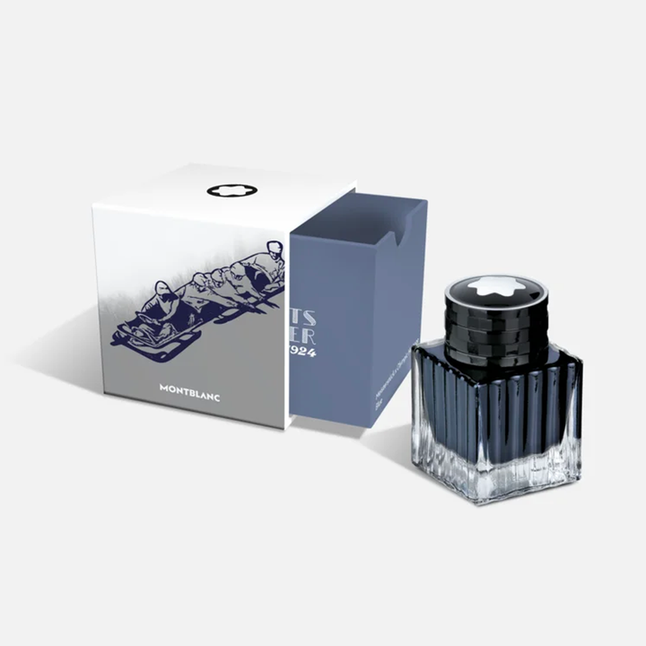 Montblanc Meisterstück x Olympic Heritage Chamonix 1924 50ml Ink Bottle - Blue