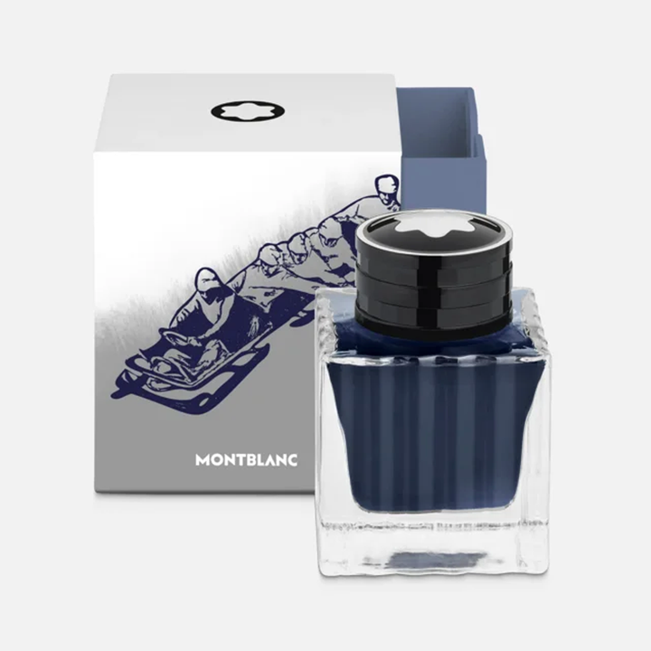 Montblanc Meisterstück x Olympic Heritage Chamonix 1924 50ml Ink Bottle - Blue