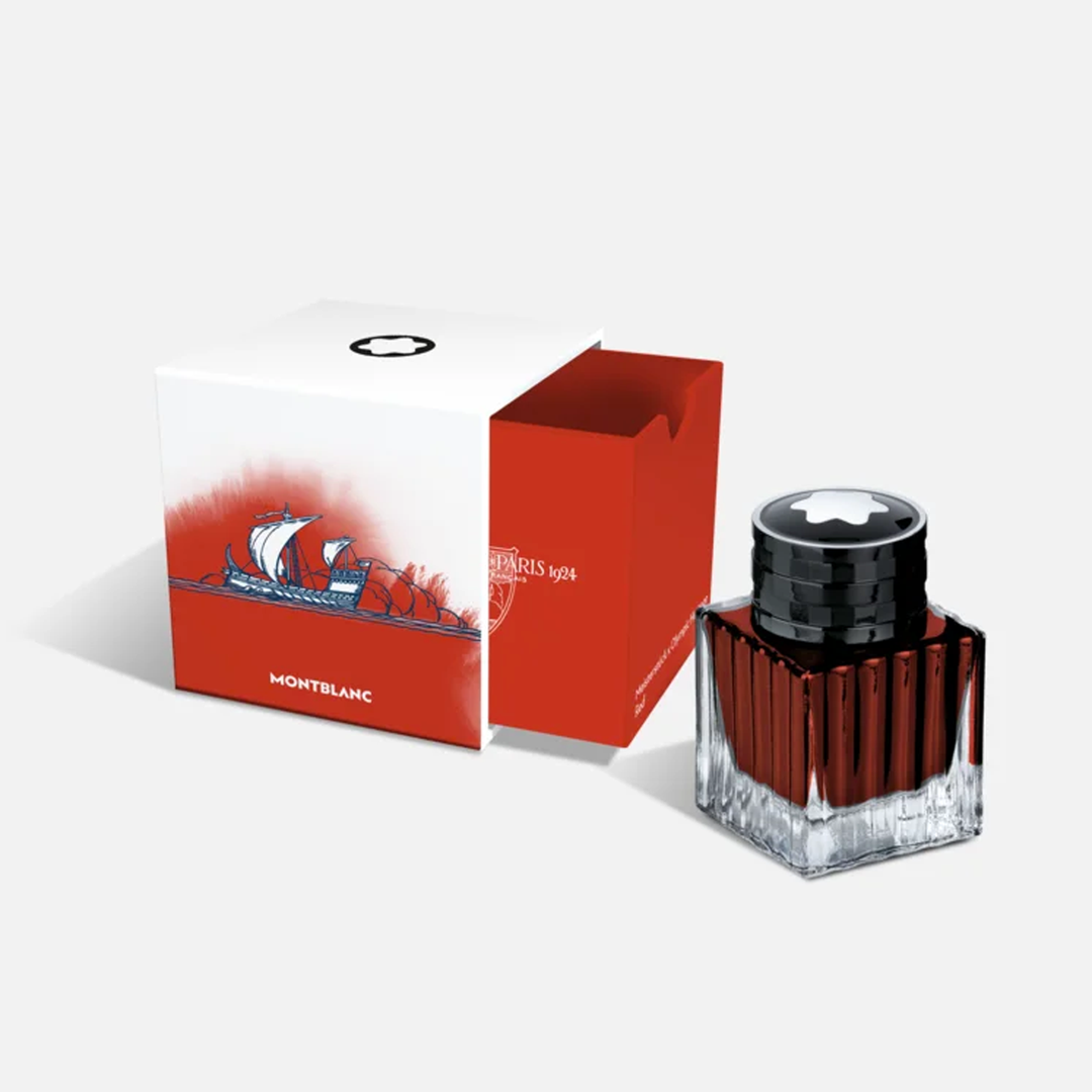 Montblanc Meisterstück x Olympic Heritage Paris 1924 50ml Ink Bottle - Red