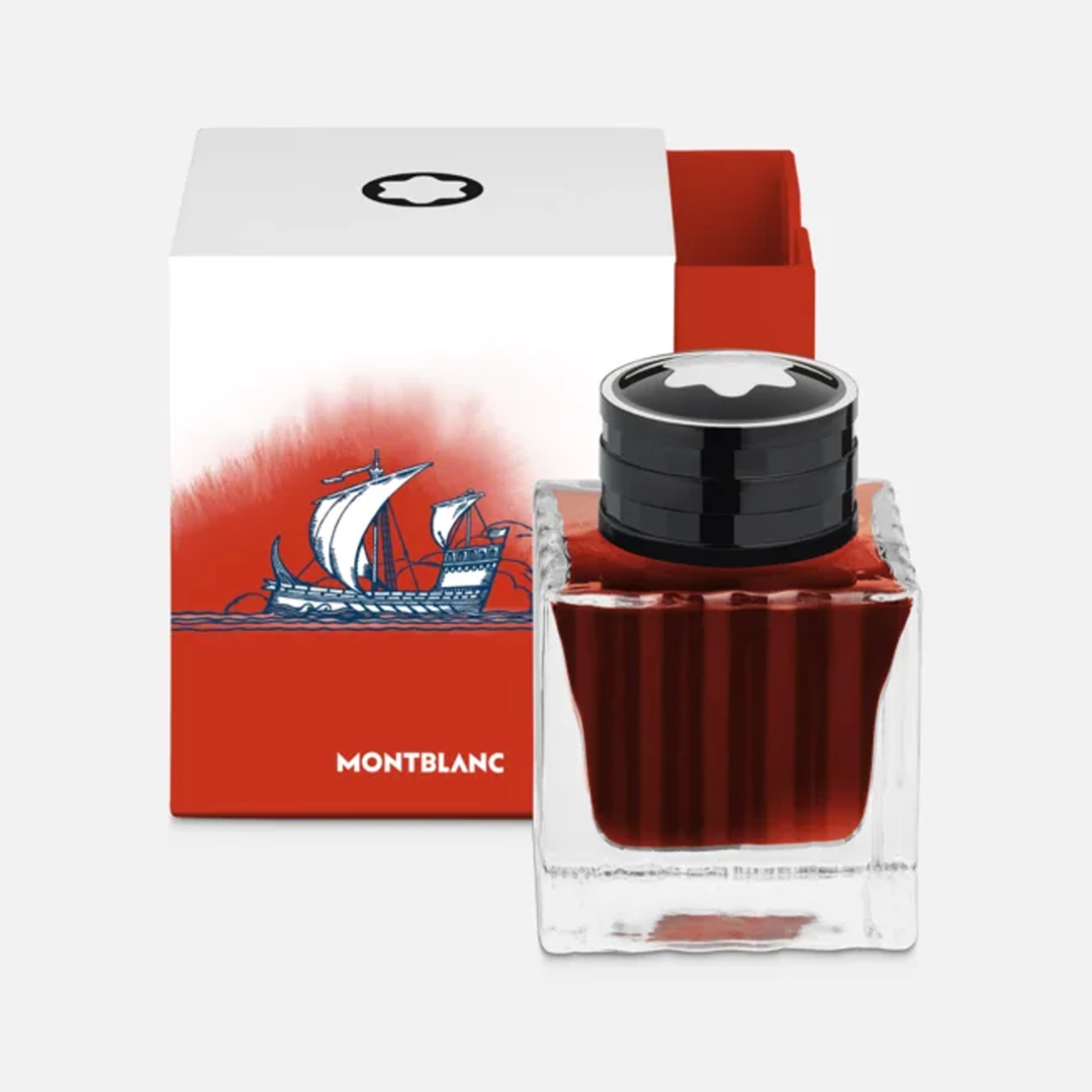 Montblanc Meisterstück x Olympic Heritage Paris 1924 50ml Ink Bottle - Red