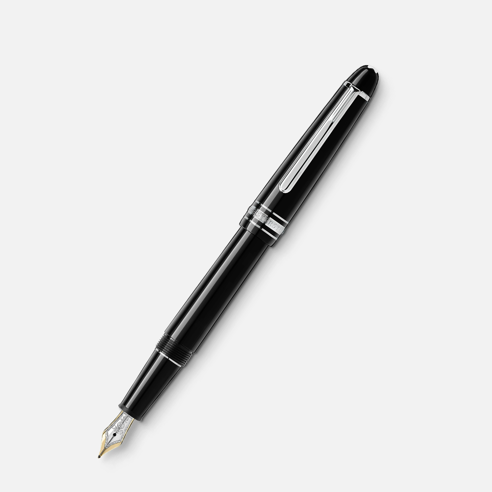 Montblanc Meisterstück Platinum-Coated Classique Fountain Pen by Mont Blanc