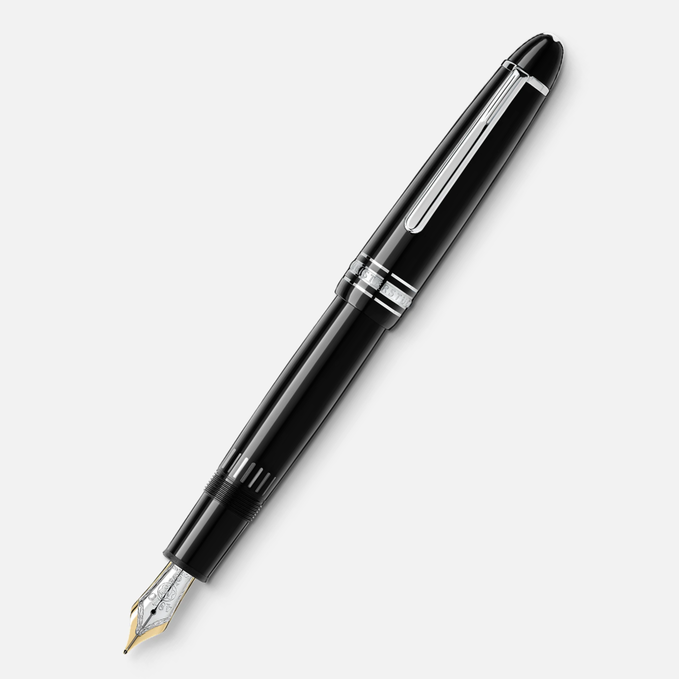 Montblanc Meisterstück Platinum-Coated LeGrand Fountain Pen by Mont Blanc