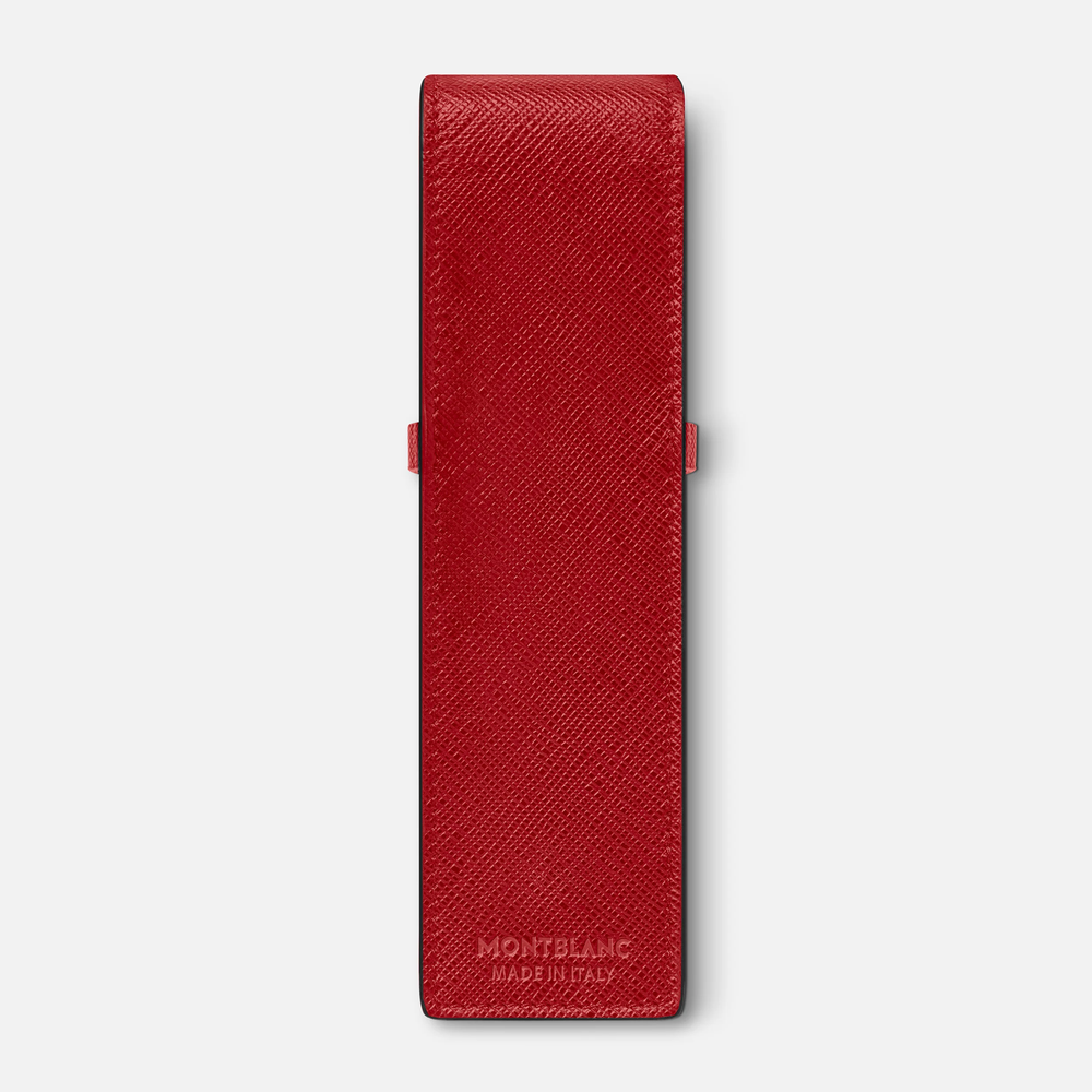 Montblanc Sartorial 2-Pen Pouch in Red by Mont Blanc