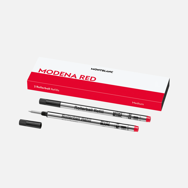 Montblanc 2pk Rollerball Refills in Moderna Red by Mont Blanc