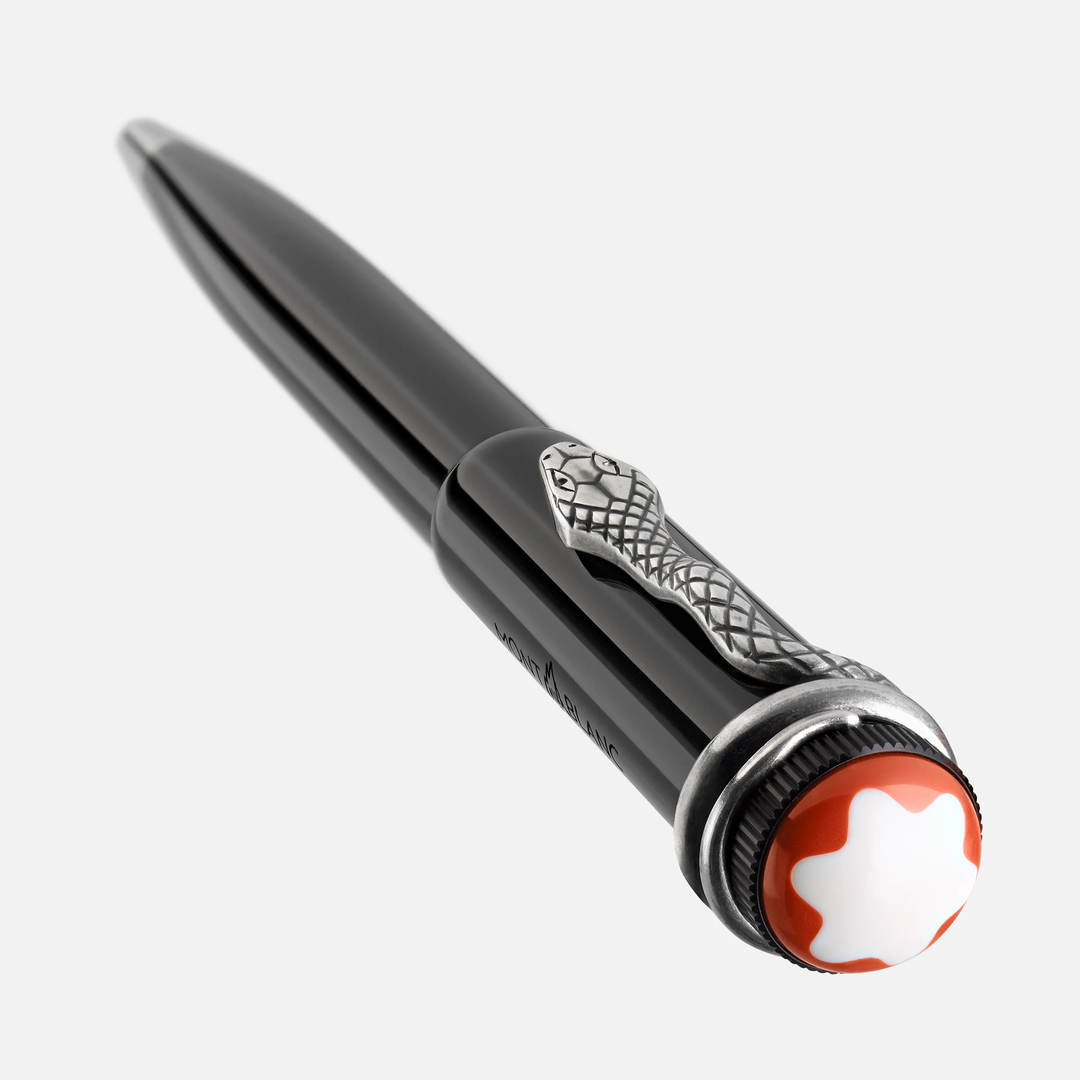 Montblanc Heritage Collection Rouge Et Noir Special Edition Ballpoint with Snake Clip by Mont Blanc