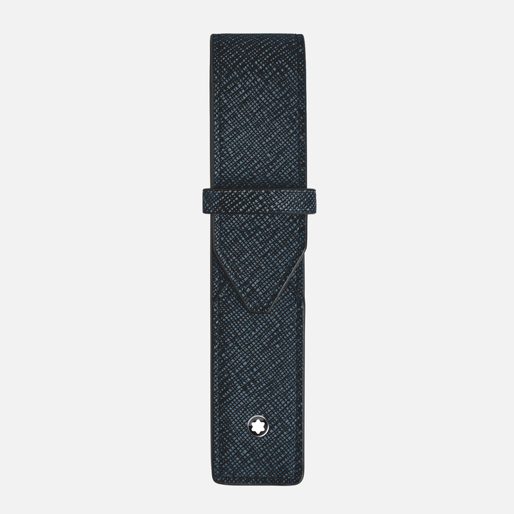 Montblanc Sartorial 1-Pen Pouch - Tweed Blue
