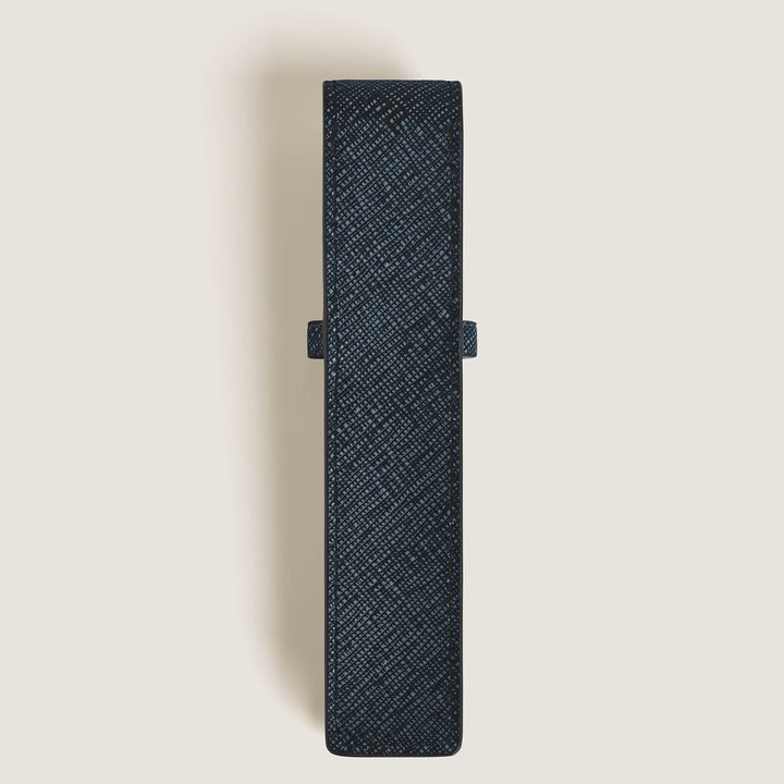 Montblanc Sartorial 1-Pen Pouch - Tweed Blue