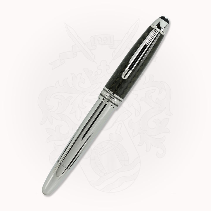 Montblanc Meisterstück 146 Solitaire Steel and Carbon Fiber Fountain Pen