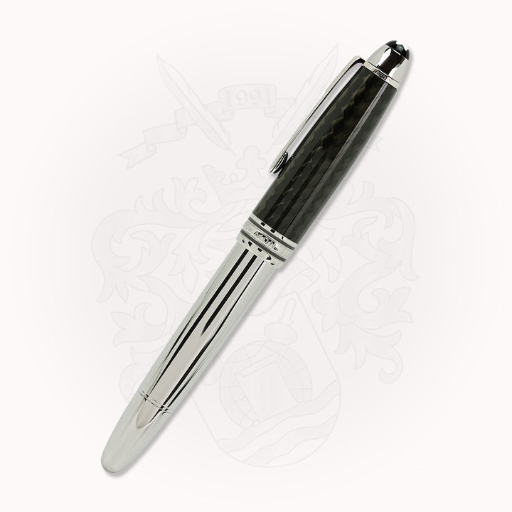 Montblanc Meisterstück 146 Solitaire Steel and Carbon Fiber Fountain Pen